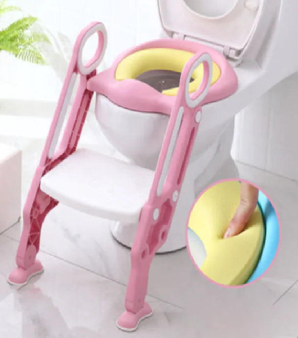 Children's Toilet Ladder Toilet Seat verity flora