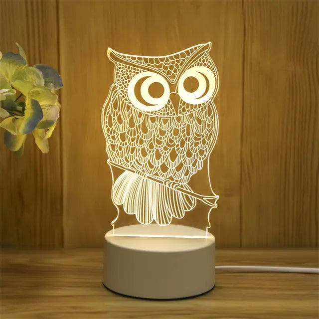 SLEEP HELPER LED 3D LAMP (Latest 2024 Design night Lamp Specially for Children & Adults) verity flora