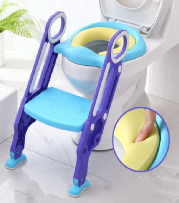 Children's Toilet Ladder Toilet Seat verity flora