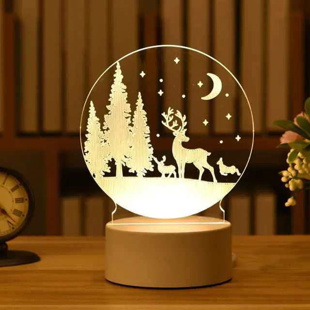 SLEEP HELPER LED 3D LAMP (Latest 2024 Design night Lamp Specially for Children & Adults) verity flora