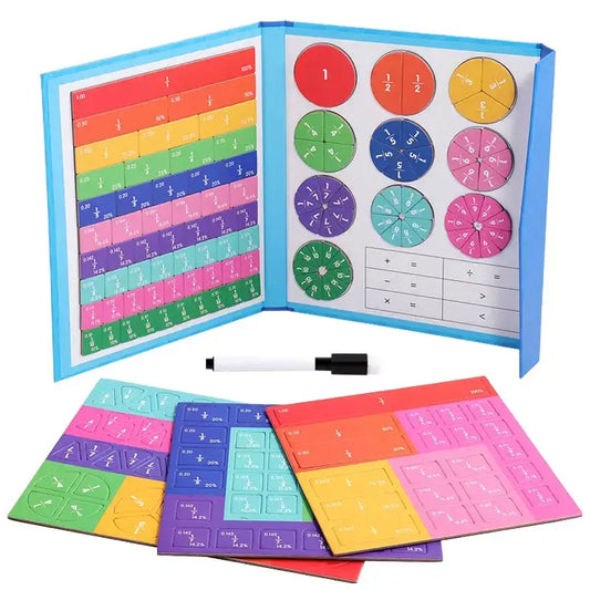 Children's Magnetic Fraction Book verity flora