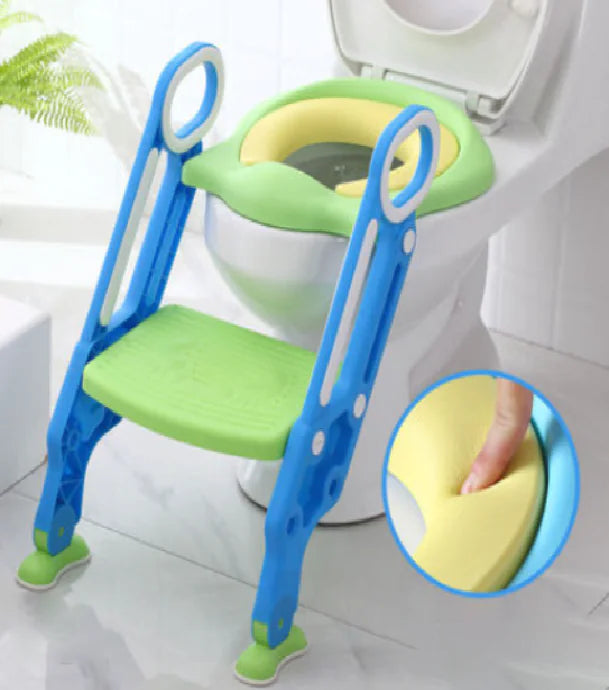 Children's Toilet Ladder Toilet Seat verity flora