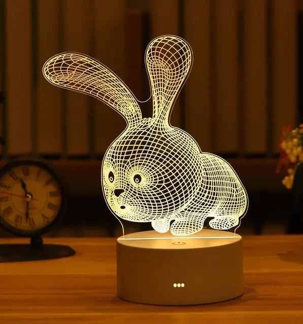 SLEEP HELPER LED 3D LAMP (Latest 2024 Design night Lamp Specially for Children & Adults) verity flora