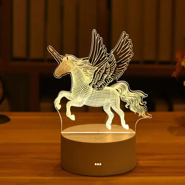 SLEEP HELPER LED 3D LAMP (Latest 2024 Design night Lamp Specially for Children & Adults) verity flora