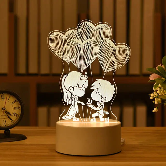 SLEEP HELPER LED 3D LAMP (Latest 2024 Design night Lamp Specially for Children & Adults) verity flora