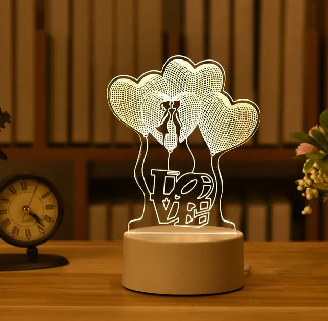 SLEEP HELPER LED 3D LAMP (Latest 2024 Design night Lamp Specially for Children & Adults) verity flora