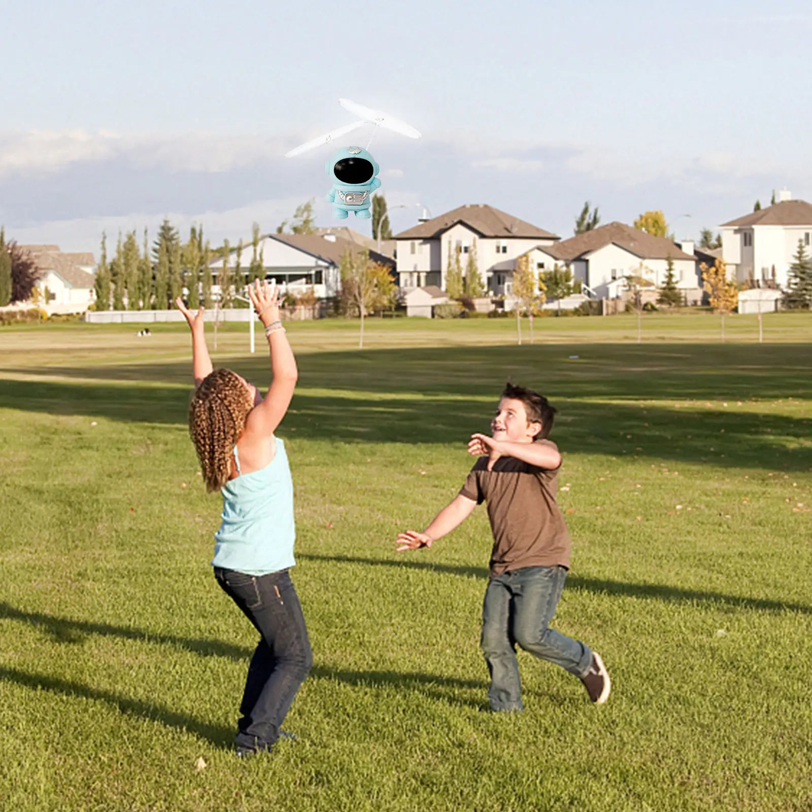 Gesture Sensing UFO Drone Toy verity flora