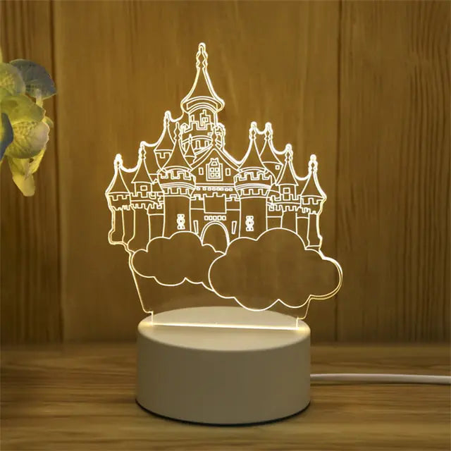 SLEEP HELPER LED 3D LAMP (Latest 2024 Design night Lamp Specially for Children & Adults) verity flora