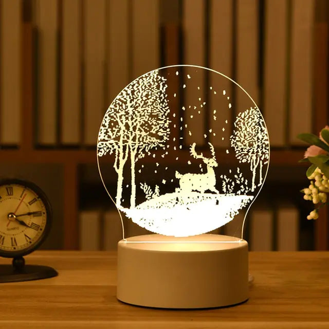 SLEEP HELPER LED 3D LAMP (Latest 2024 Design night Lamp Specially for Children & Adults) verity flora